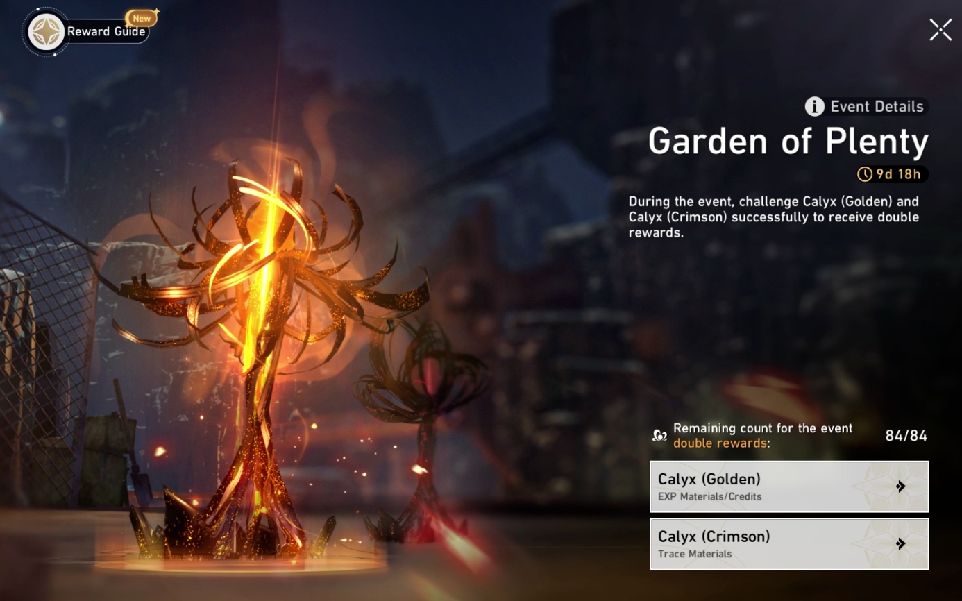 How to check HSR 3.7 Garden of Plenty Guide ID