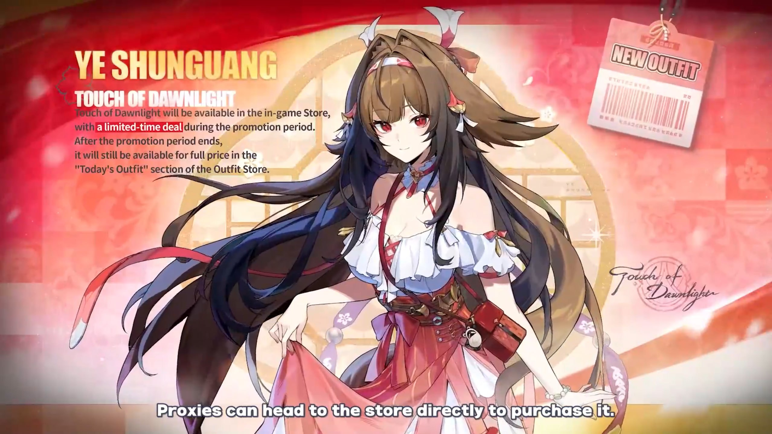 ZZZ 2.5 Ye Shunguang New Skin-Touch of Dawnlight: Showcase & Price Breakdown